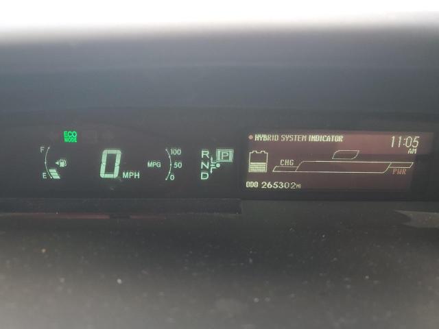 JTDKN3DU1A0142609 - 2010 TOYOTA PRIUS თაფლისფერი ფოტო 9