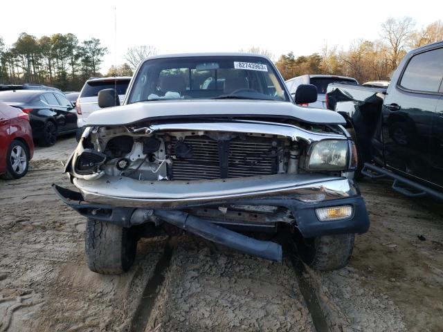 5TEWN72N21Z811670 - 2001 TOYOTA TACOMA XTRACAB SILVER photo 5