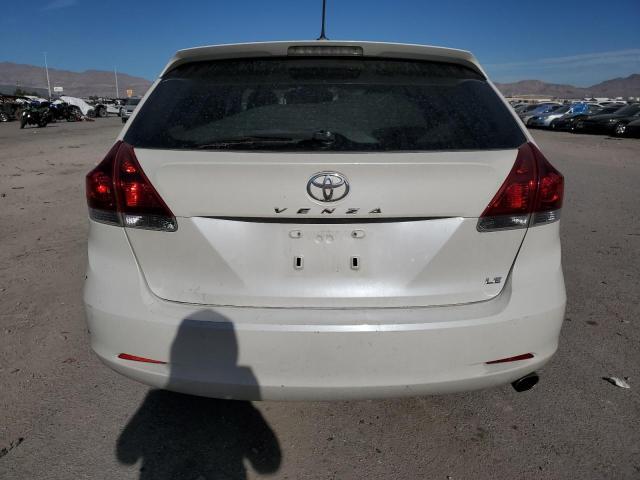 4T3ZA3BB2DU074056 - 2013 TOYOTA VENZA LE WHITE photo 6