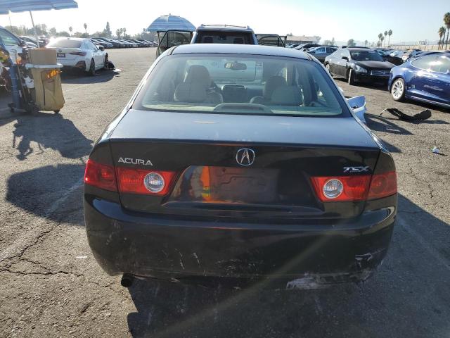 JH4CL96874C020495 - 2004 ACURA TSX BLACK photo 6
