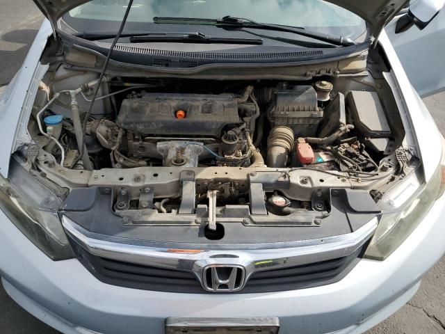 19XFB2F57CE310130 - 2012 HONDA CIVIC LX BLUE photo 11