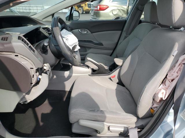 19XFB2F57CE310130 - 2012 HONDA CIVIC LX BLUE photo 7