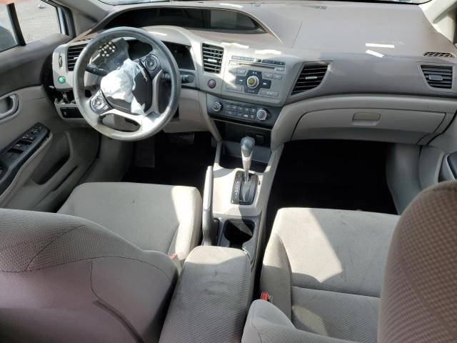 19XFB2F57CE310130 - 2012 HONDA CIVIC LX BLUE photo 8