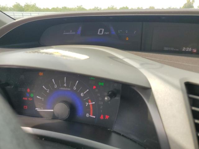 19XFB2F57CE310130 - 2012 HONDA CIVIC LX BLUE photo 9