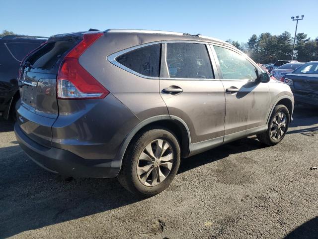 5J6RM4H76DL060836 - 2013 HONDA CR-V EXL GRAY photo 3