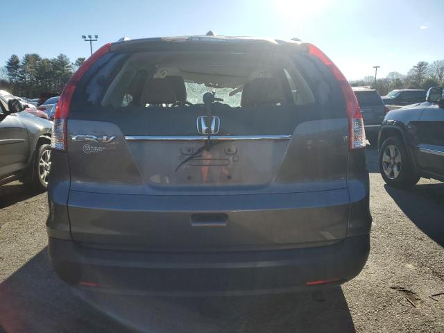 5J6RM4H76DL060836 - 2013 HONDA CR-V EXL GRAY photo 6