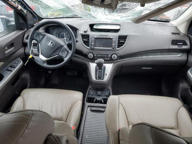 5J6RM4H76DL060836 - 2013 HONDA CR-V EXL GRAY photo 8