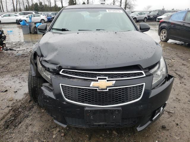 1G1PG5SB2E7239000 - 2014 CHEVROLET CRUZE LTZ BLACK photo 5