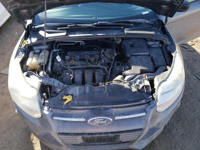 1FAHP3E27CL189409 - 2012 FORD FOCUS S GRAY photo 11