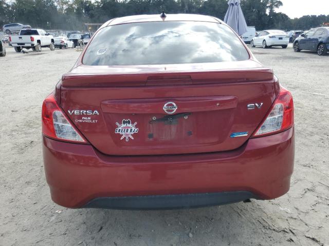 3N1CN7AP8GL866791 - 2016 NISSAN VERSA S BURGUNDY photo 6