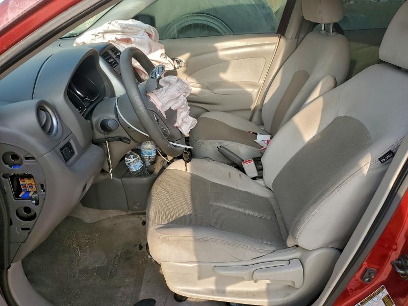 3N1CN7AP8GL866791 - 2016 NISSAN VERSA S BURGUNDY photo 7