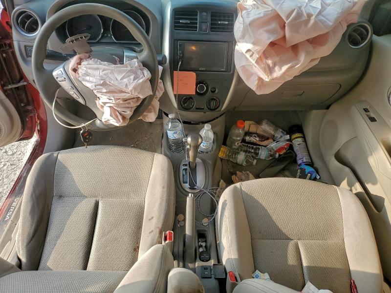 3N1CN7AP8GL866791 - 2016 NISSAN VERSA S BURGUNDY photo 8