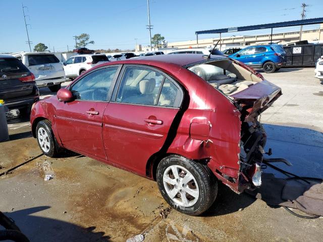 KMHCN46C29U297328 - 2009 HYUNDAI ACCENT GLS BURGUNDY photo 2