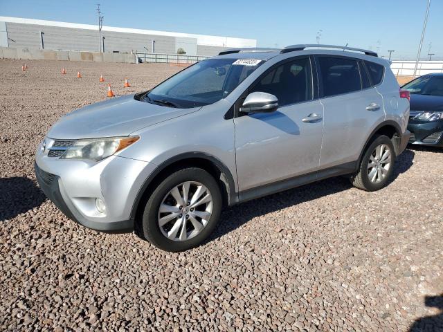 JTMYFREV2DD025068 - 2013 TOYOTA RAV4 LIMITED SILVER photo 1