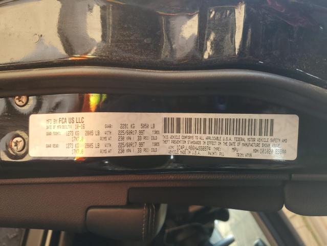 1C4PJLAB6HW558974 - 2017 JEEP CHEROKEE SPORT Siyah fotoğraf 12