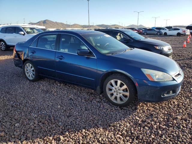 1HGCM66566A025237 - 2006 HONDA ACCORD EX BLUE photo 4