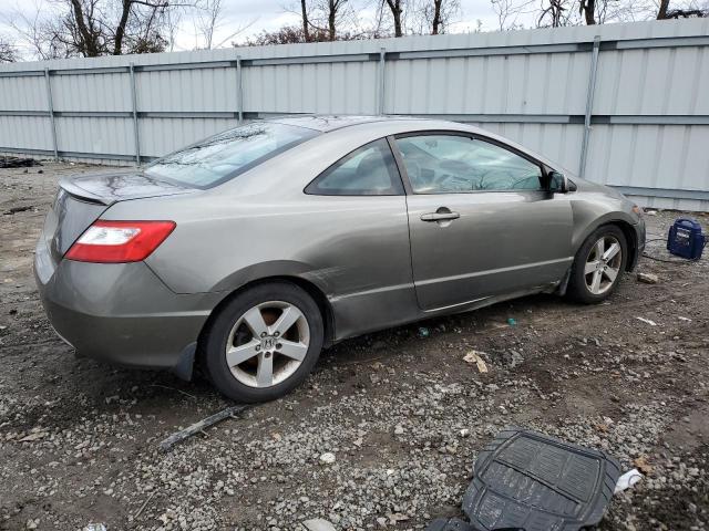 2HGFG12846H511957 - 2006 HONDA CIVIC EX GRAY photo 3