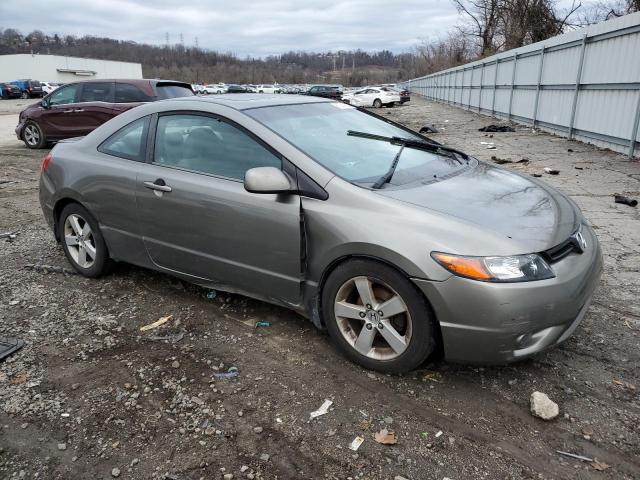 2HGFG12846H511957 - 2006 HONDA CIVIC EX GRAY photo 4