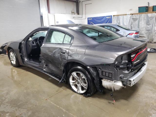 2C3CDXBG3NH219806 - 2022 DODGE CHARGER SXT GRAY photo 2