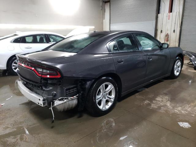 2C3CDXBG3NH219806 - 2022 DODGE CHARGER SXT GRAY photo 3