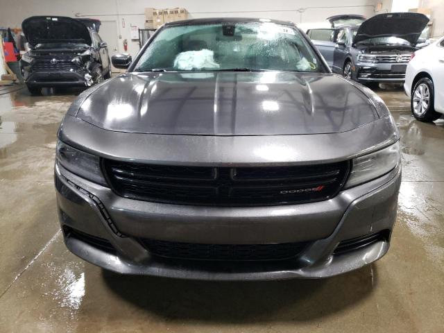 2C3CDXBG3NH219806 - 2022 DODGE CHARGER SXT GRAY photo 5