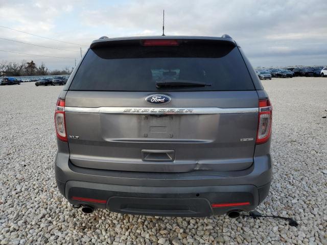 1FM5K8D8XDGB39253 - 2013 FORD EXPLORER XLT GRAY photo 6