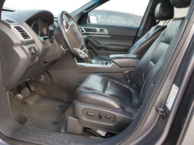 1FM5K8D8XDGB39253 - 2013 FORD EXPLORER XLT GRAY photo 7