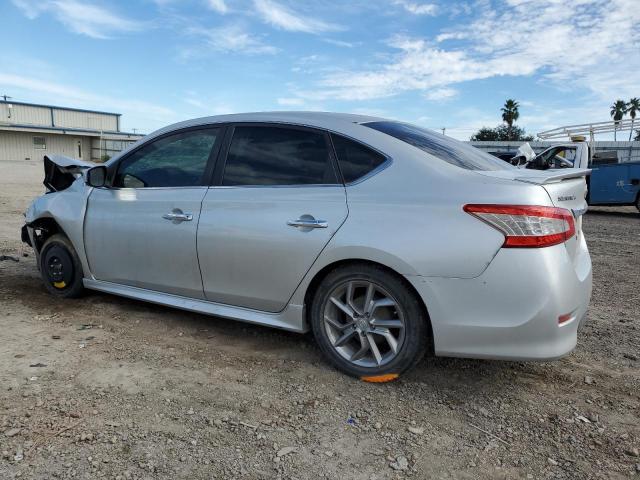 3N1AB7AP4EL638929 - 2014 NISSAN SENTRA S SILVER photo 2