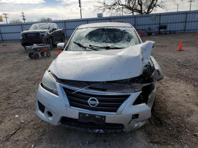 3N1AB7AP4EL638929 - 2014 NISSAN SENTRA S SILVER photo 5