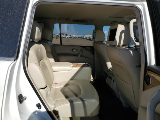 JN8AZ2NFXE9555662 - 2014 INFINITI QX80 WHITE photo 10