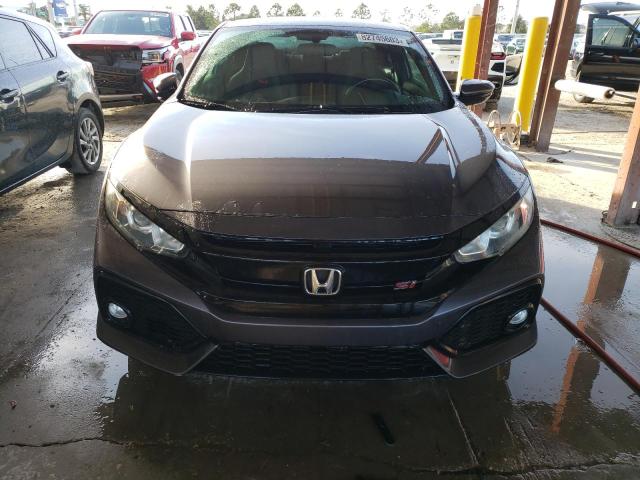 2HGFC3A58JH752167 - 2018 HONDA CIVIC SI GRAY photo 5