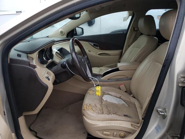 1G4GE5EV5AF197114 - 2010 BUICK LACROSSE CXS BEIGE photo 7