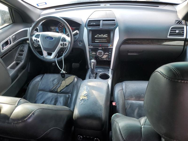 1FM5K7F82EGA59227 - 2014 FORD EXPLORER LIMITED შავი ფოტო 8