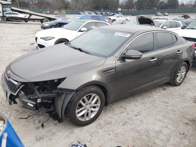 5XXGM4A78DG137391 - 2013 KIA OPTIMA LX GRAY photo 1