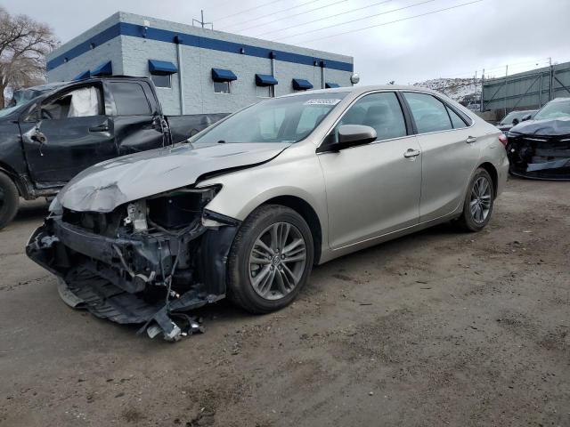 4T1BF1FK5HU667104 - 2017 TOYOTA CAMRY LE GOLD photo 1