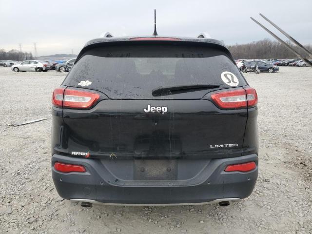 1C4PJLDS9EW241763 - 2014 JEEP CHEROKEE LIMITED BLACK photo 6