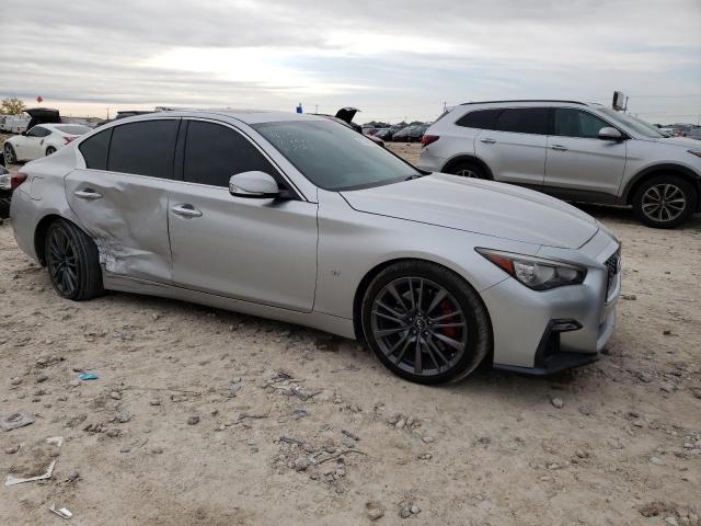 JN1FV7AP5HM850911 - 2017 INFINITI Q50 RED SPORT 400 SILVER photo 4