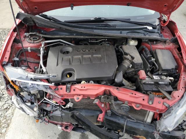 2T1BURHE9JC979848 - 2018 TOYOTA COROLLA L წითელი ფოტო 11