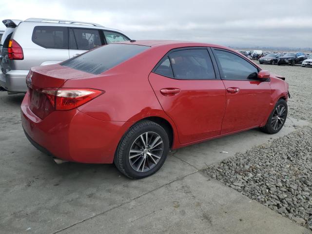 2T1BURHE9JC979848 - 2018 TOYOTA COROLLA L წითელი ფოტო 3