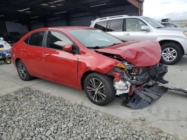 2T1BURHE9JC979848 - 2018 TOYOTA COROLLA L წითელი ფოტო 4