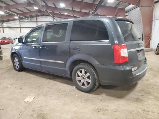 2A4RR8DG4BR641206 - 2011 CHRYSLER TOWN & COU TOURING L CHARCOAL photo 2