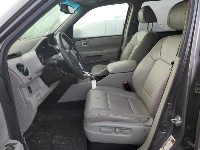 5FNYF4H52EB034619 - 2014 HONDA PILOT EXL ნაცრისფერი ფოტო 7