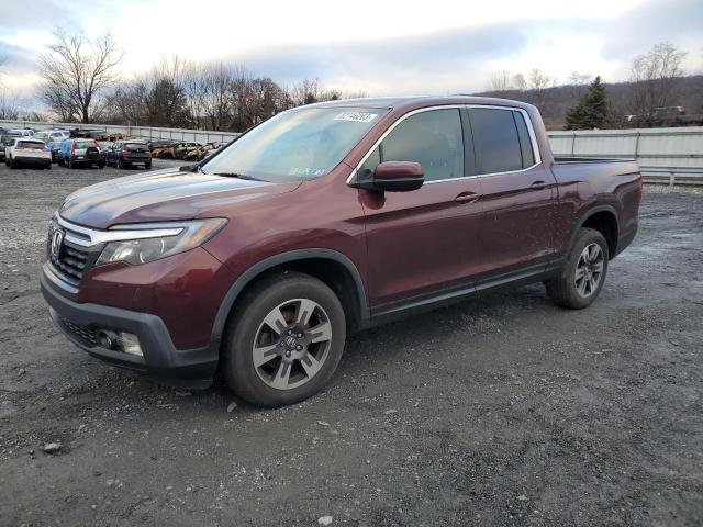 5FPYK3F57HB015388 - 2017 HONDA RIDGELINE RTL BURGUNDY photo 1