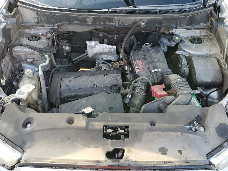 4A4AP3AUXFE007299 - 2015 MITSUBISHI OUTLANDER ES SILVER photo 12