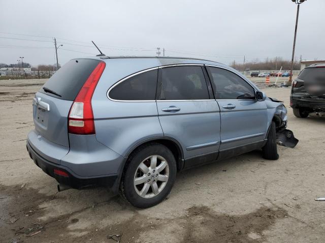 5J6RE487X8L012548 - 2008 HONDA CR-V EXL BLUE photo 3