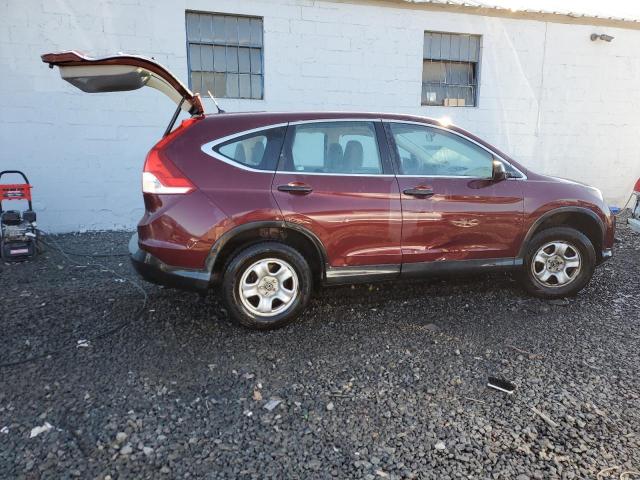 5J6RM4H34EL113189 - 2014 HONDA CR-V LX MAROON photo 3