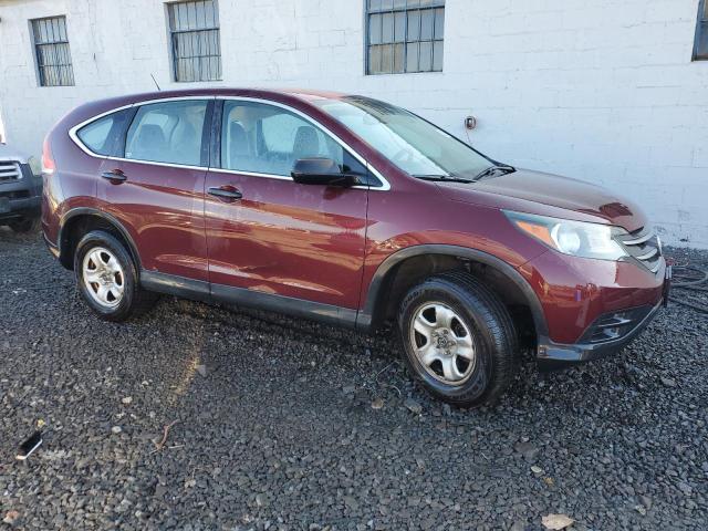 5J6RM4H34EL113189 - 2014 HONDA CR-V LX MAROON photo 4