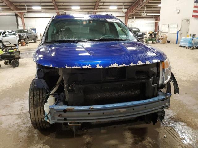 1FM5K7B84DGB56952 - 2013 FORD EXPLORER BLUE photo 5