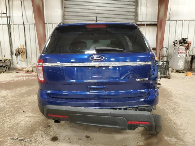 1FM5K7B84DGB56952 - 2013 FORD EXPLORER BLUE photo 6