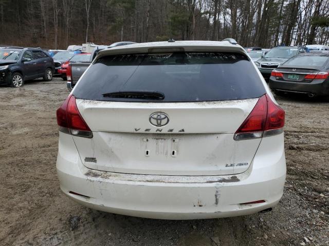 4T3BA3BB5EU063183 - 2014 TOYOTA VENZA LE WHITE photo 6